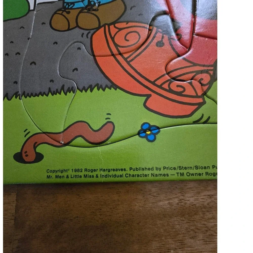 Vintage 1982 Mr Noisy Puzzle Mr Men Roger Hargreaves Price Stern Sloan‎ 80s Toy